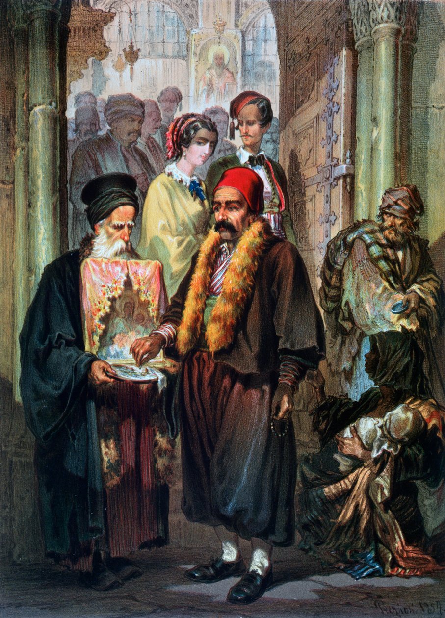 Ohne Titel, 1857 von Amadeo Preziosi