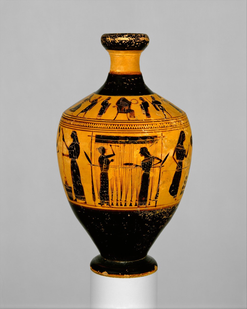 Lekythos, ca. 550-530 v. Chr. von Amasis Painter