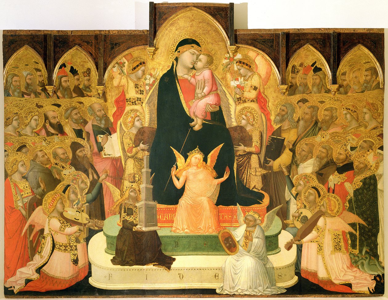 Maesta von Ambrogio Lorenzetti