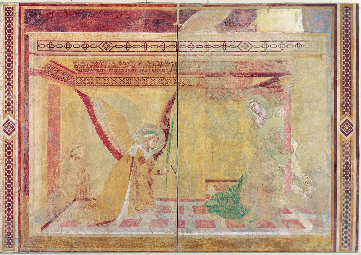 Die Verkündigung von Ambrogio Lorenzetti