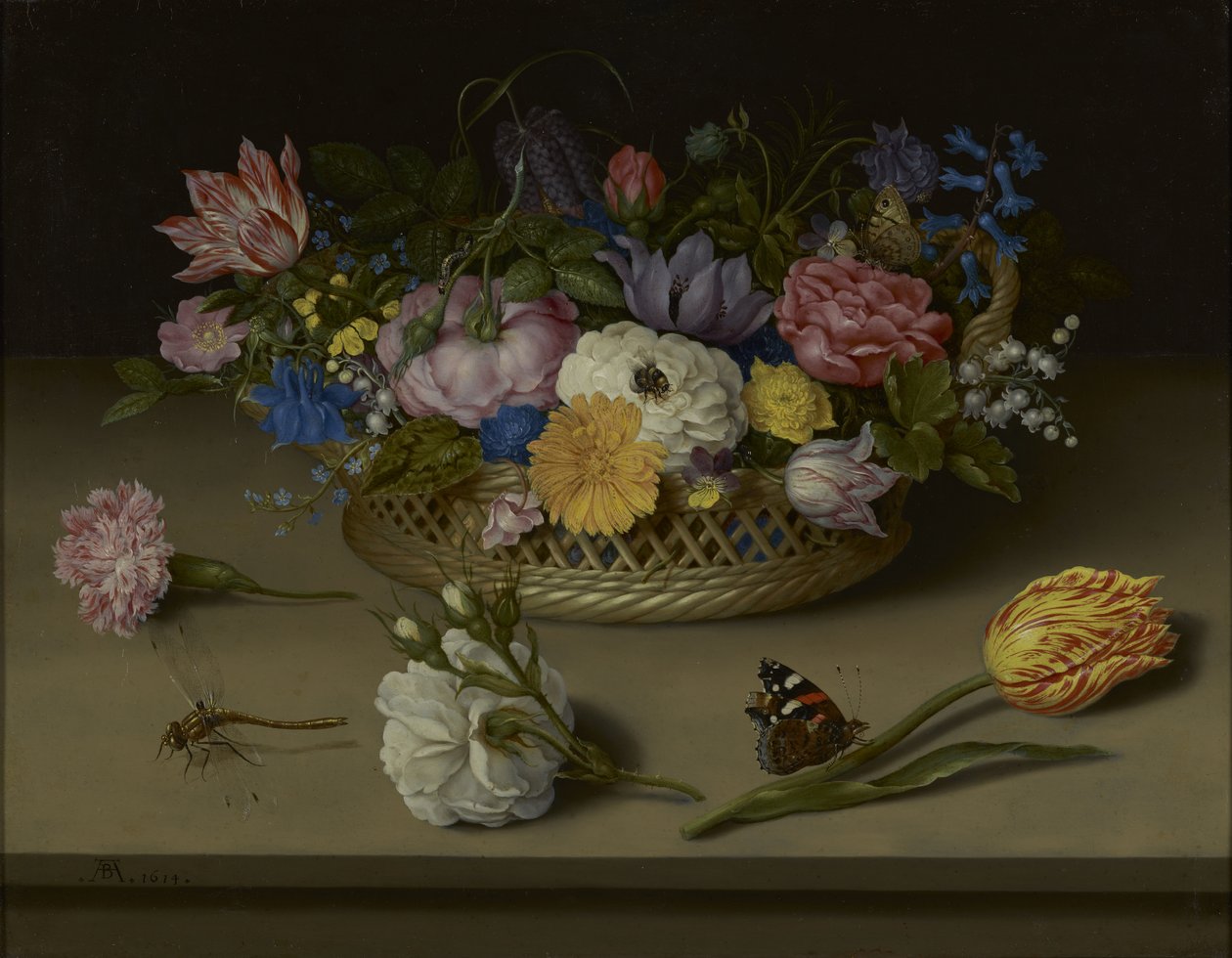 Blumenstillleben von Ambrosius the Elder Bosschaert