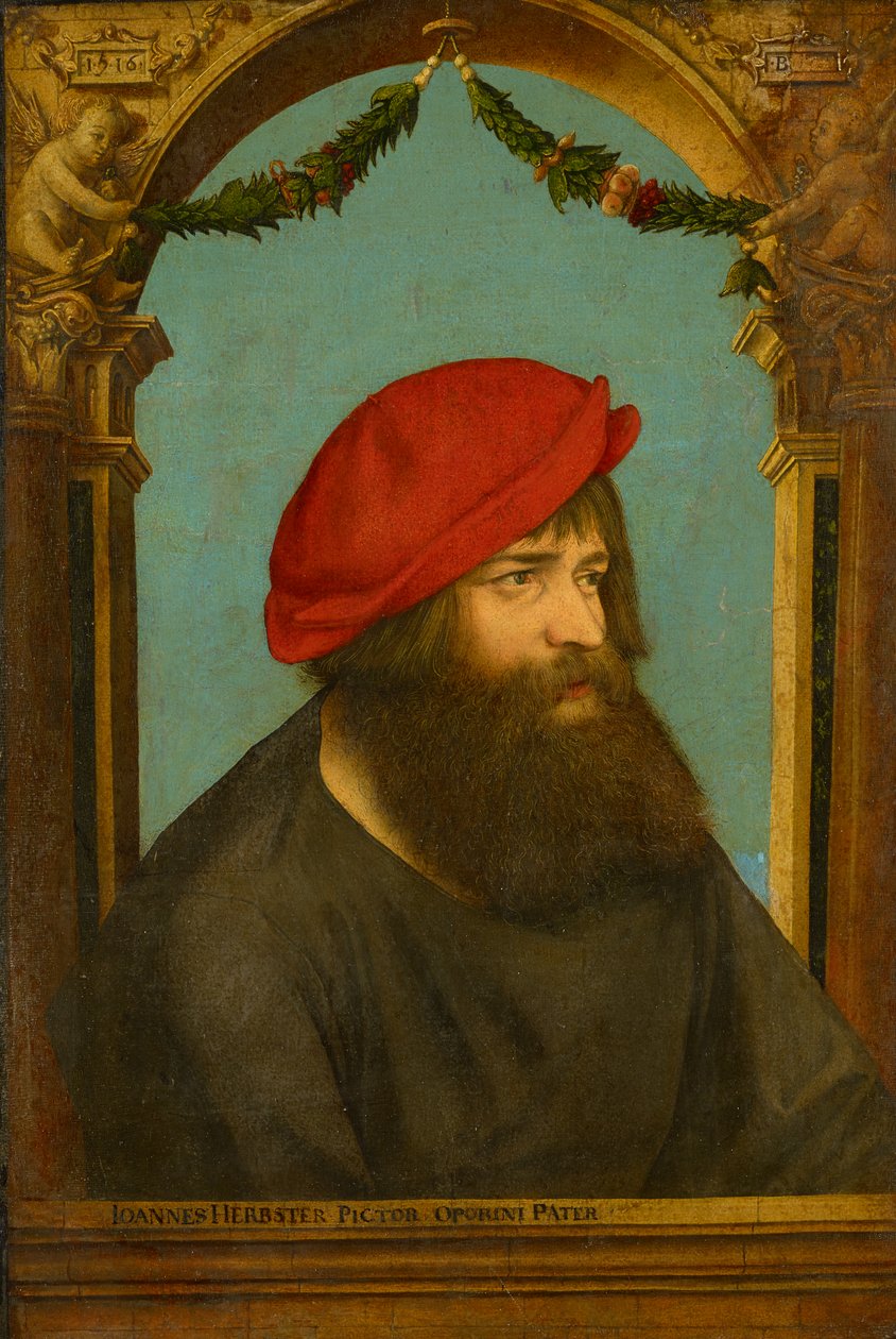 Porträt von Hans Herbst von Ambrosius Holbein