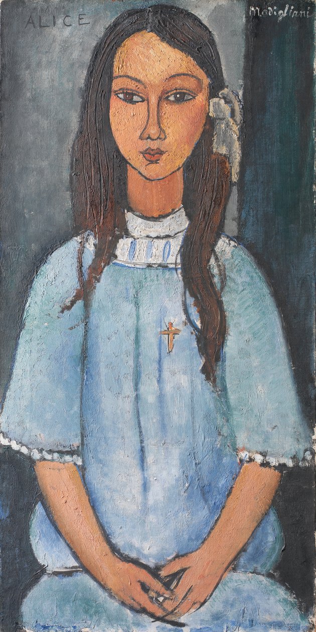 Alice, ca. 1918 von Amedeo Modigliani