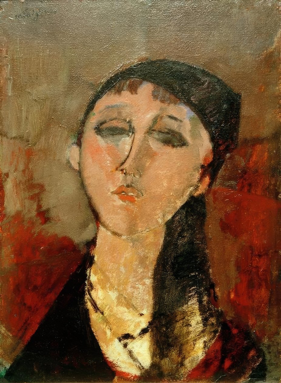 Kopf eines Mädchens (Louise) von Amedeo Modigliani