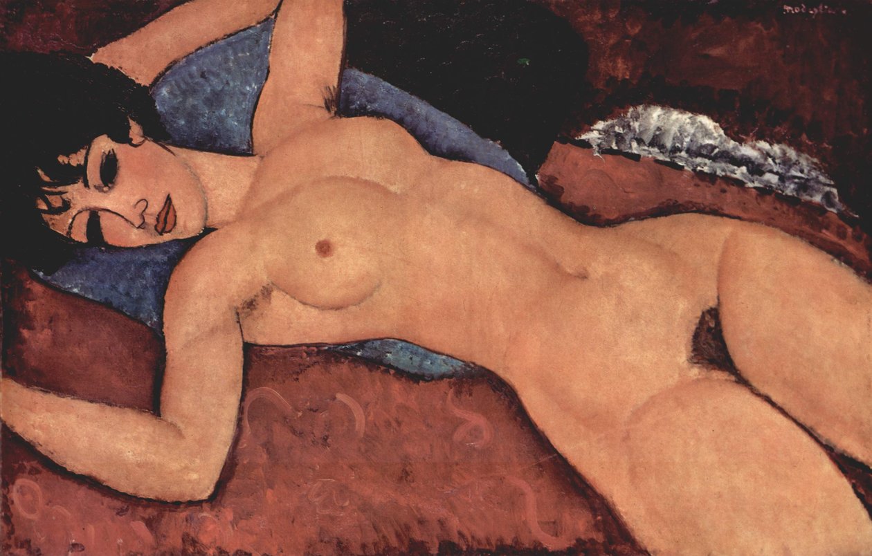 Liegender Akt von Amedeo Modigliani