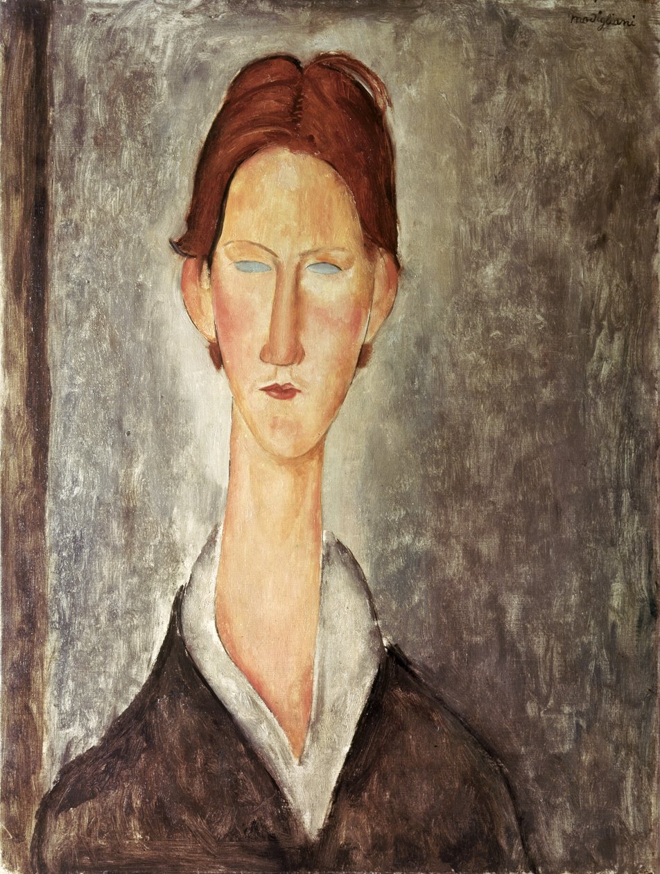 Porträt eines Studenten, ca. 1918-19 von Amedeo Modigliani