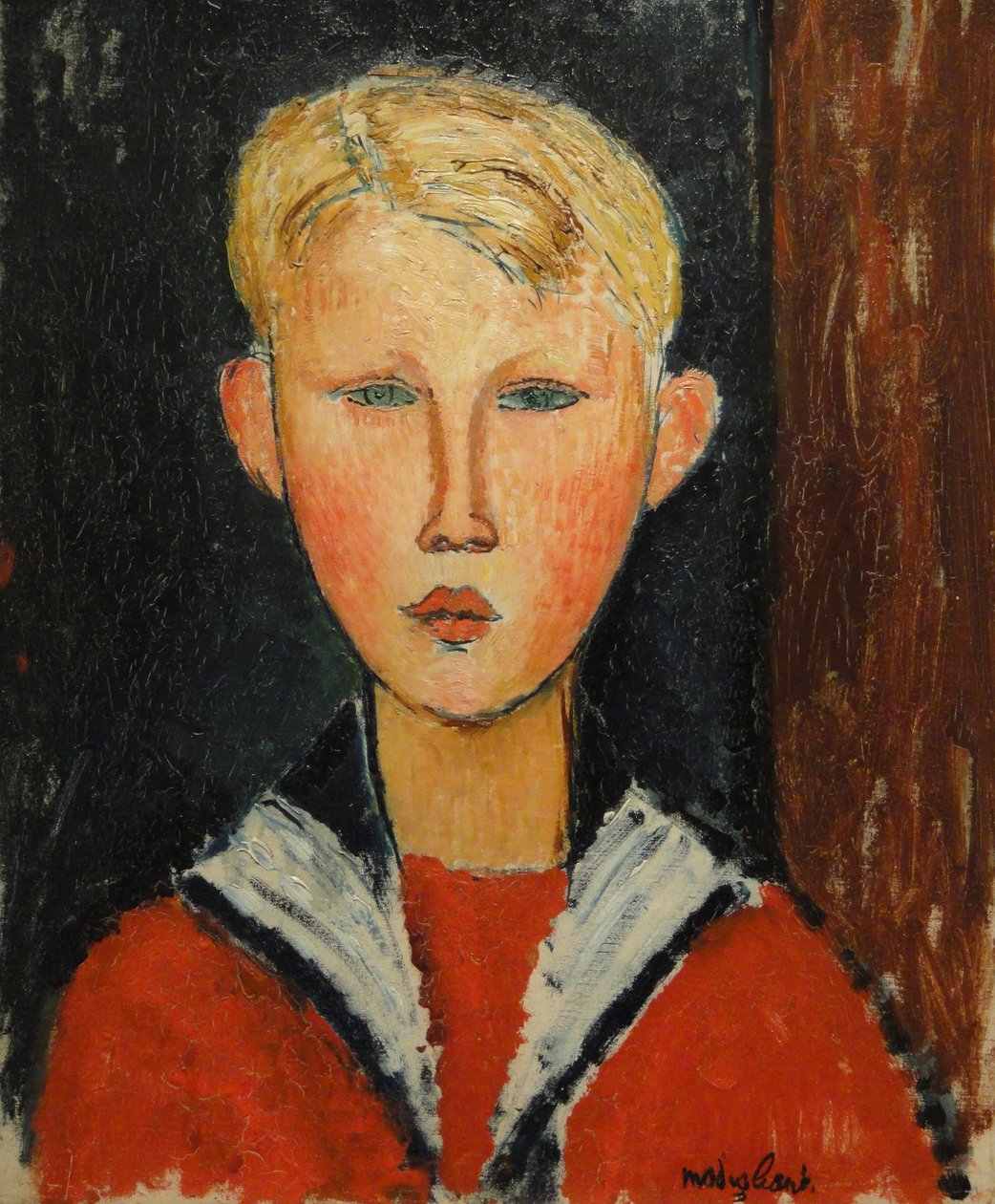 Der blauäugige Junge von Amedeo Modigliani