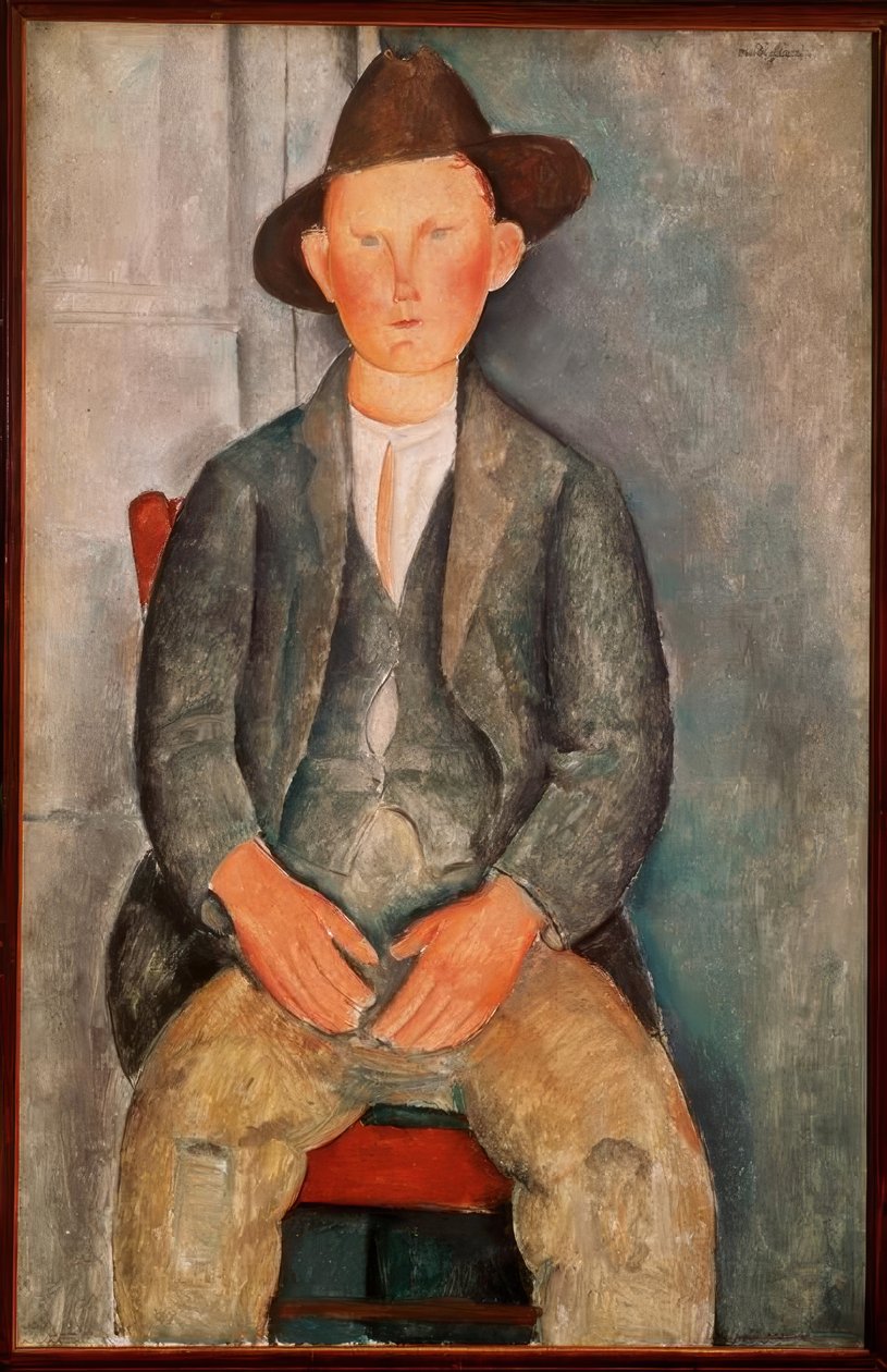 Bauernjunge von Amedeo Modigliani