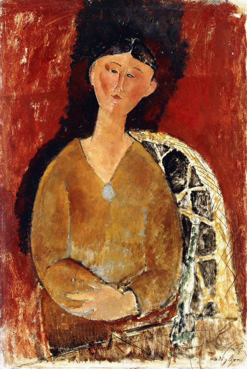 Beatrice Hastings sitzend, 1915 von Amedeo Modigliani
