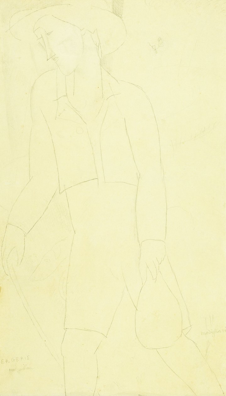 Bergerie von Amedeo Modigliani