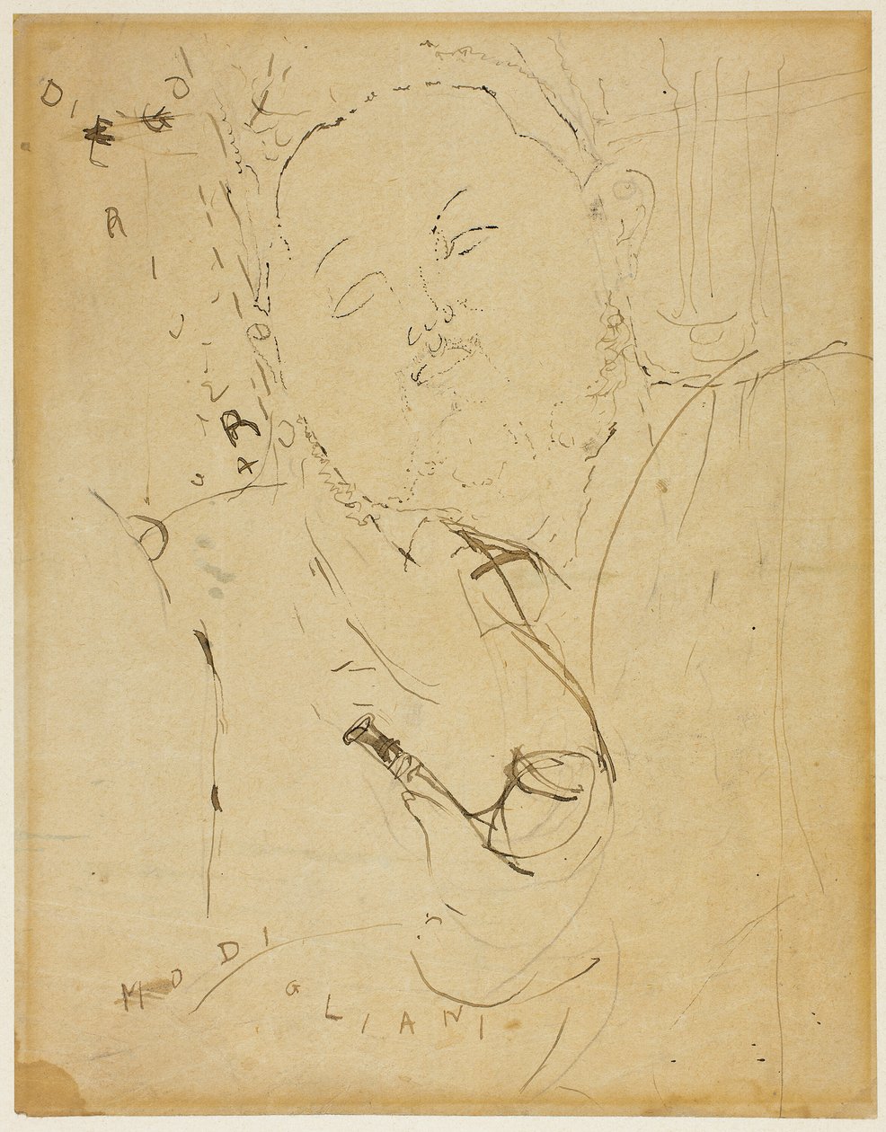 Diego Rivera von Amedeo Modigliani