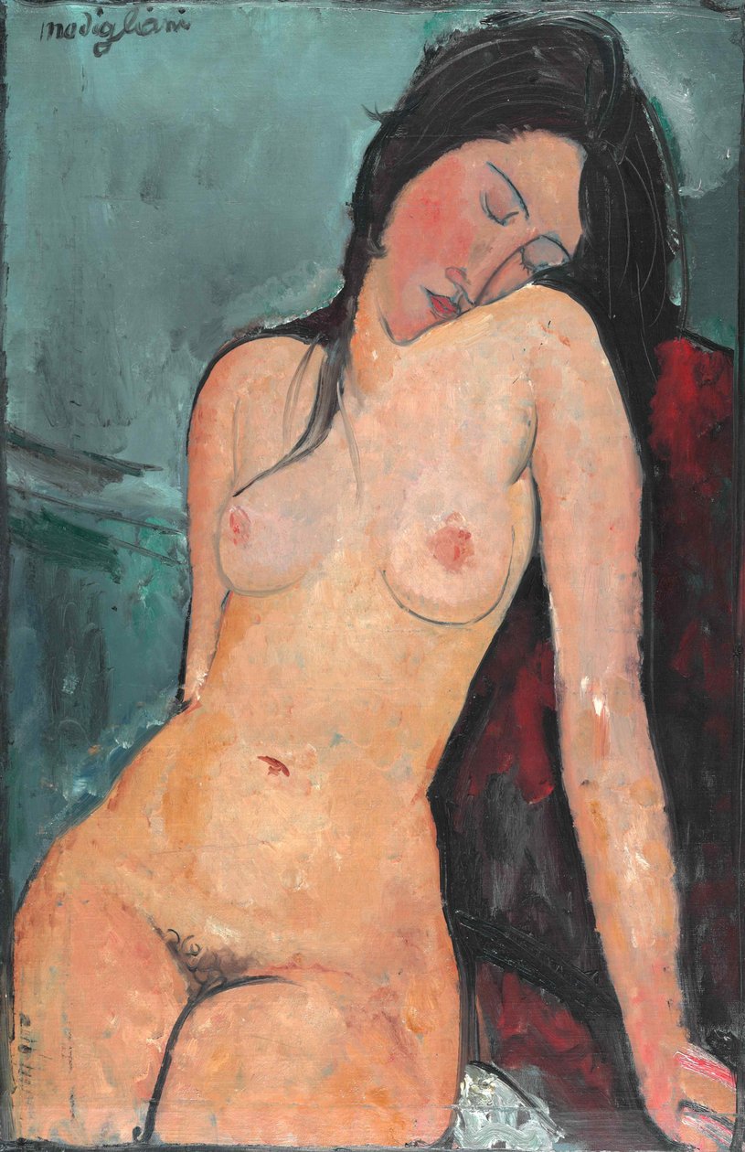 Weiblicher Akt, ca. 1916 von Amedeo Modigliani