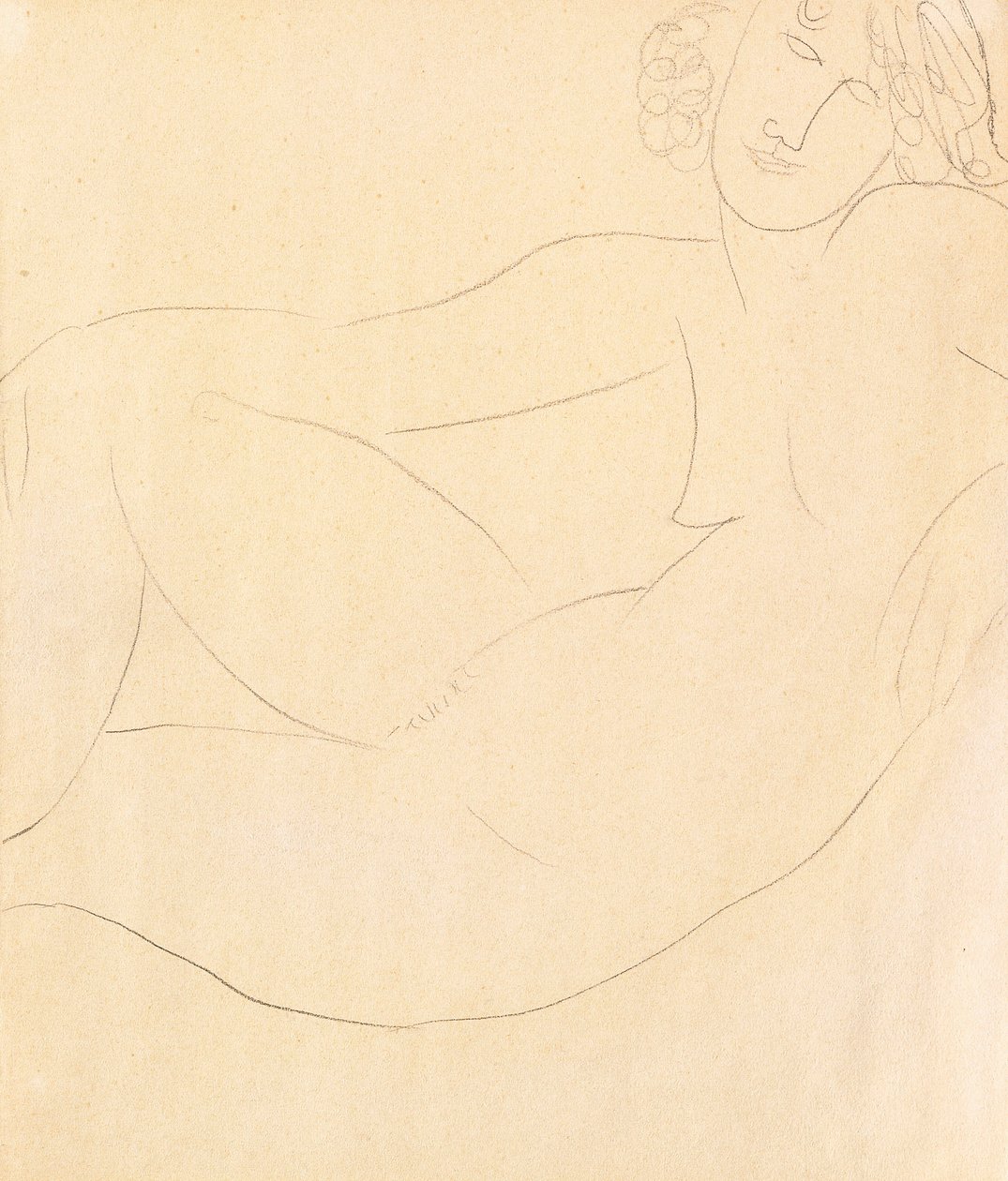Femme Nue Accoudee, 1918 von Amedeo Modigliani