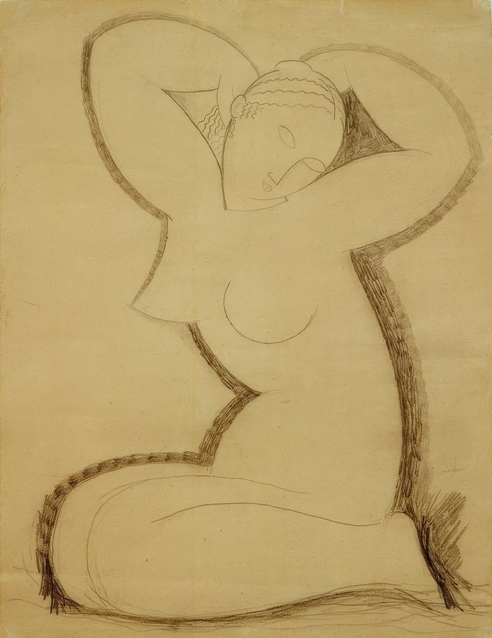 Karyatide von Amedeo Modigliani