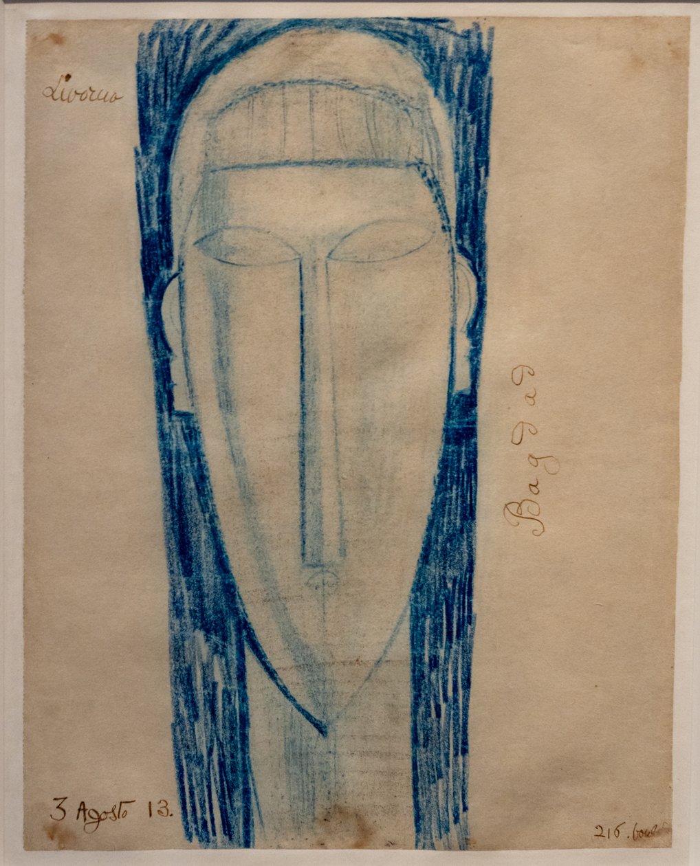 Kopf von Amedeo Modigliani