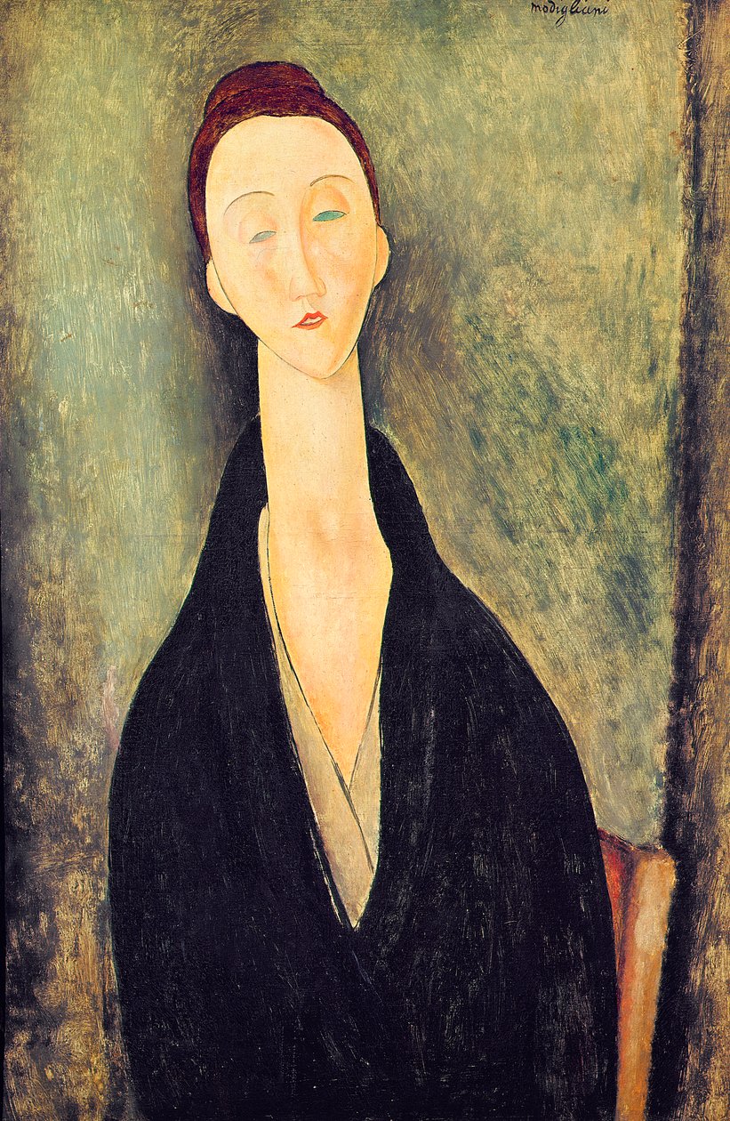 Madame Hanka Zborowska, 1918 von Amedeo Modigliani
