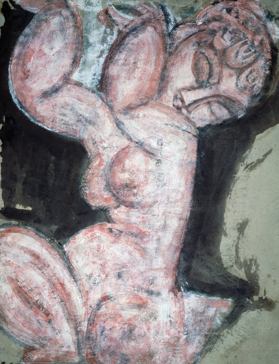 Nackte Karyatide von Amedeo Modigliani