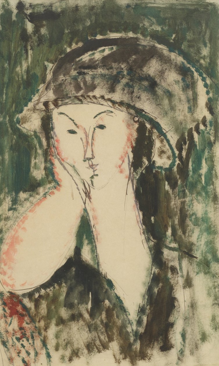 Porträt von Beatrice Hastings, 1914-1915 von Amedeo Modigliani