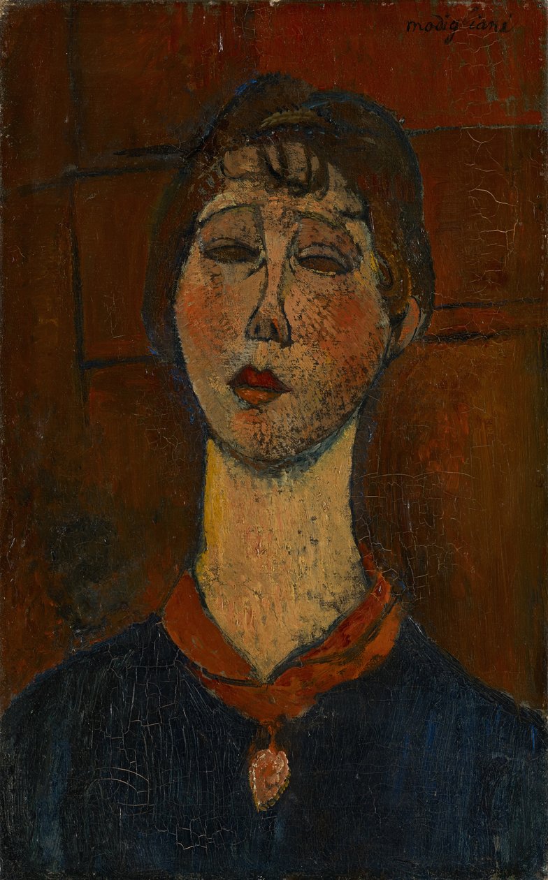 Porträt von Madame Dorival von Amedeo Modigliani