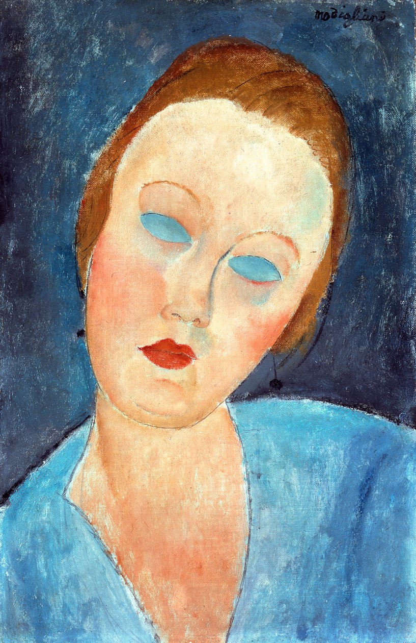 Frau des Malers Survage, 1918 von Amedeo Modigliani