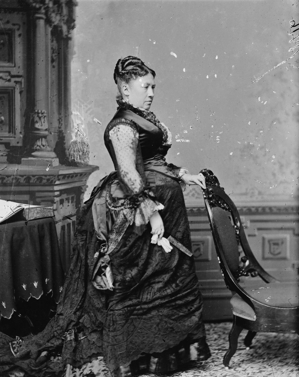 Mrs. U.S. Grant, 1870-80 von American Photographer