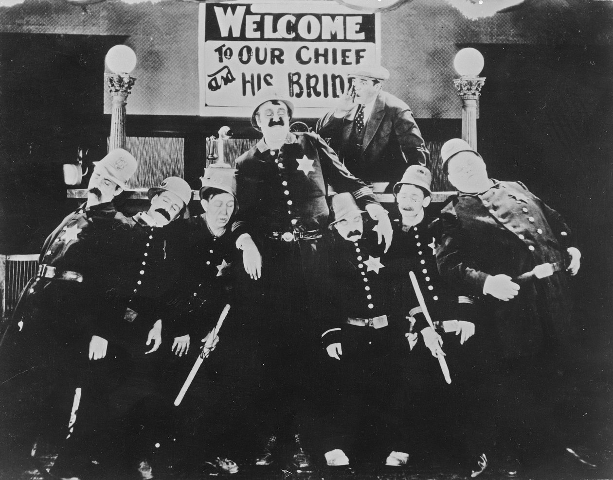 Die Keystone Kops, um 1915 von American Photographer