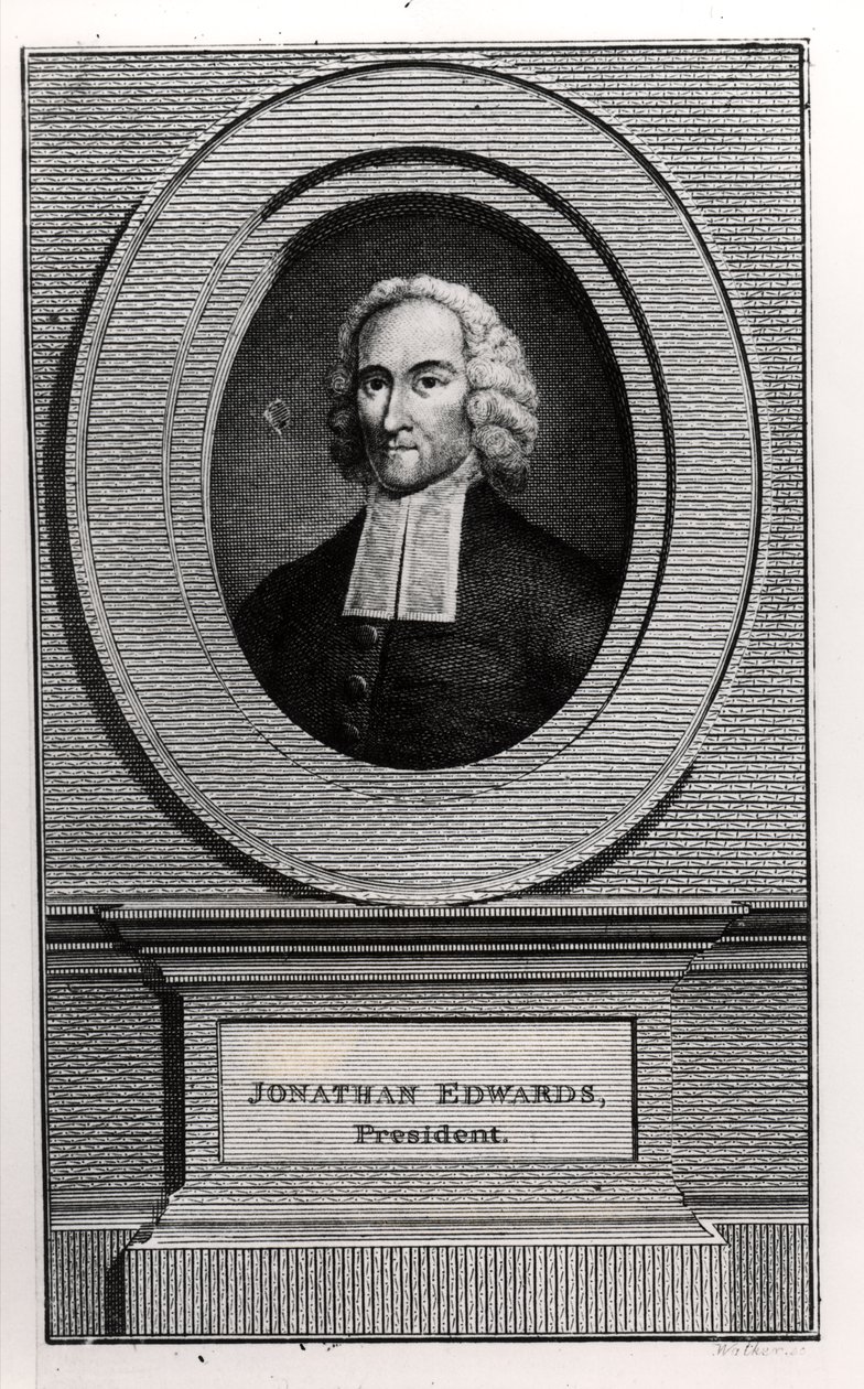 Jonathan Edwards (1703-58) von American School