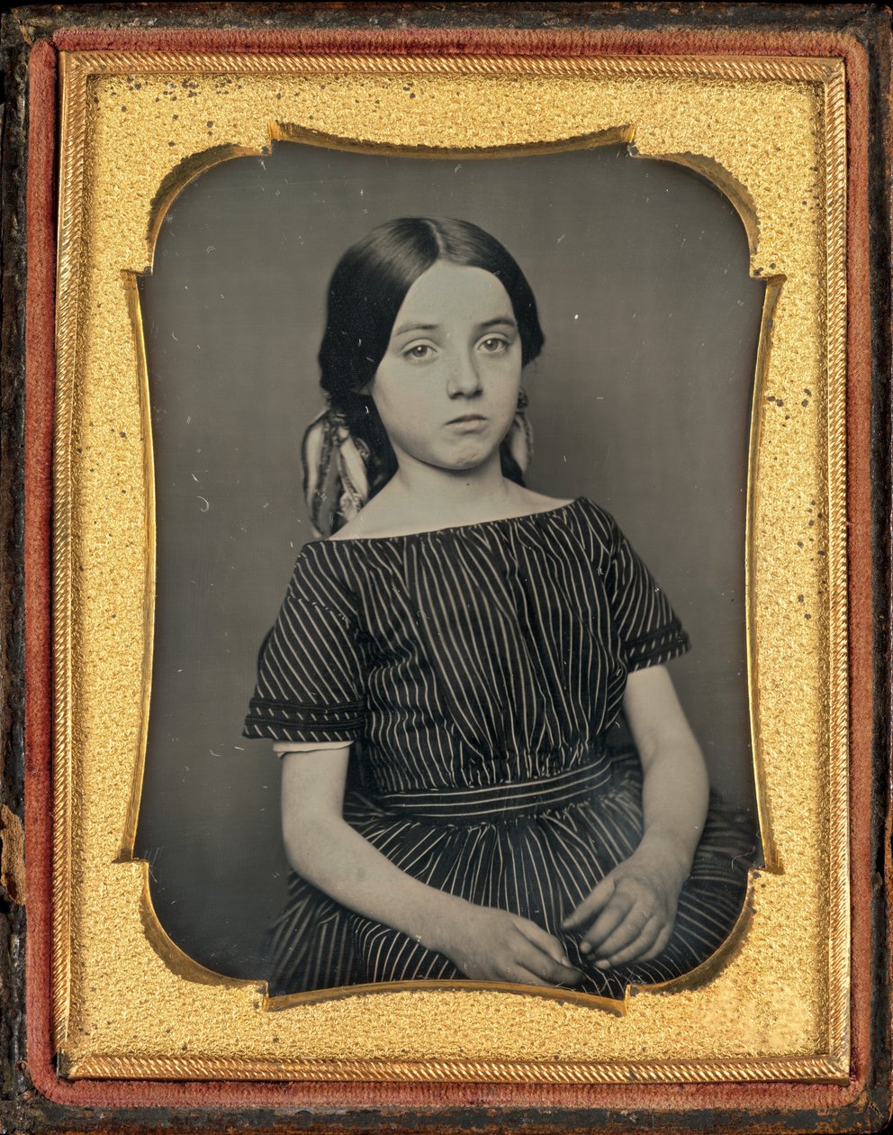Porträt eines Mädchens von American 19th Century