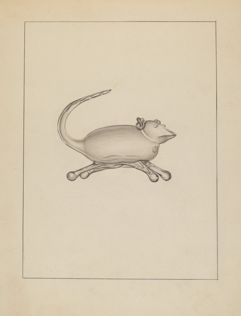 Glasmaus von American 20th Century