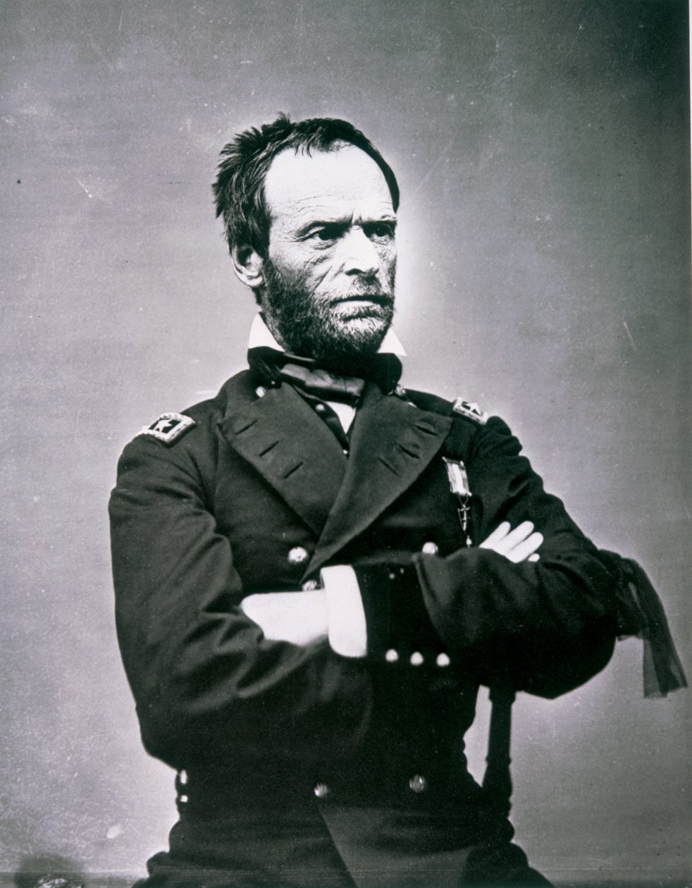 General William T. Sherman (1820-91) von American Photographer