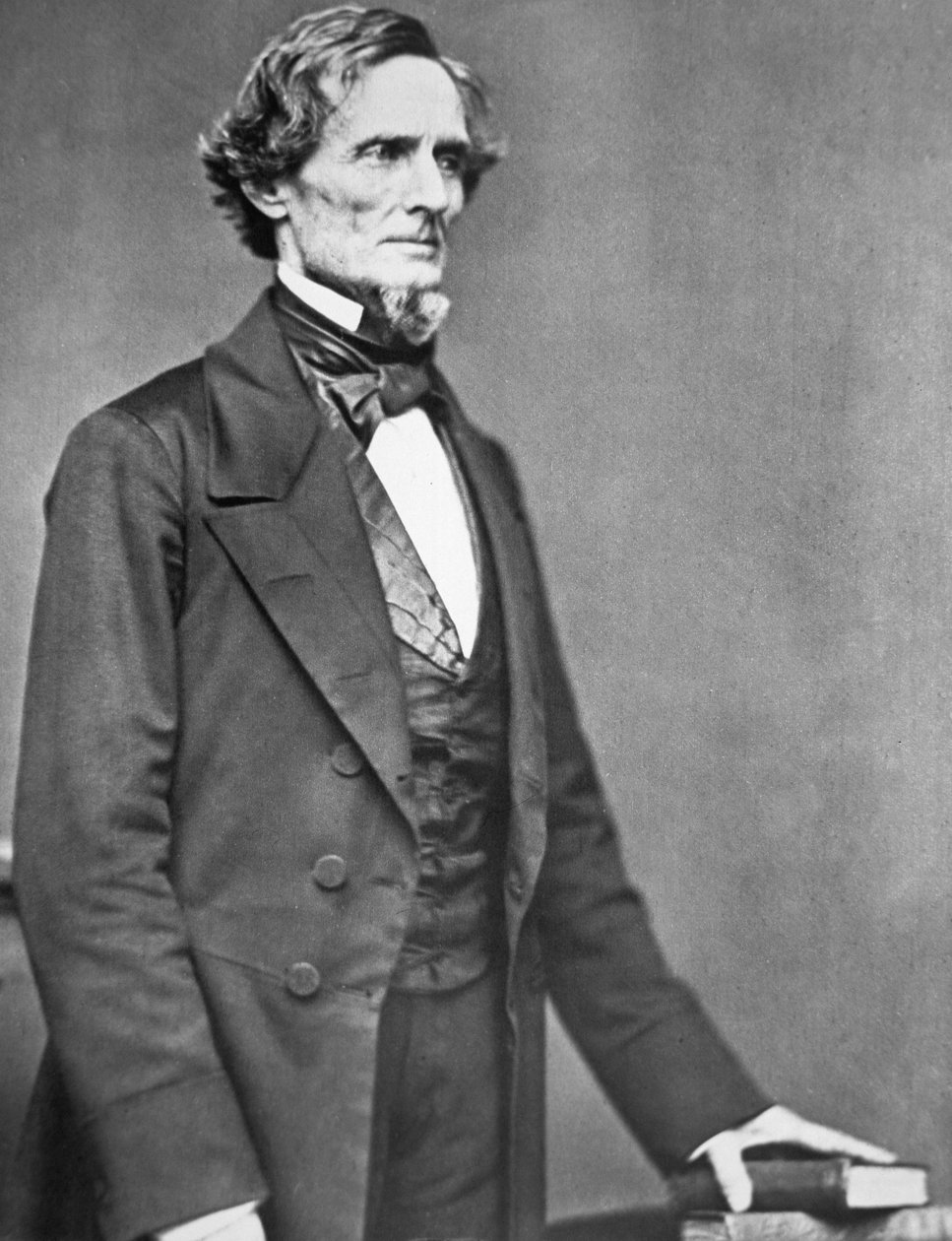 Jefferson Davis (1808-89) von American Photographer