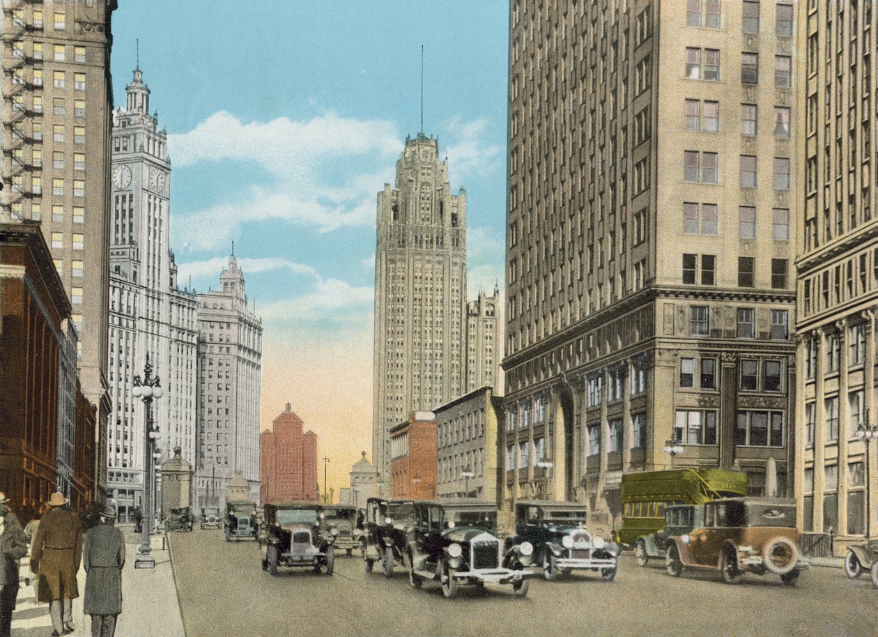 Michigan Boulevard, Blick nach Norden von American Photographer