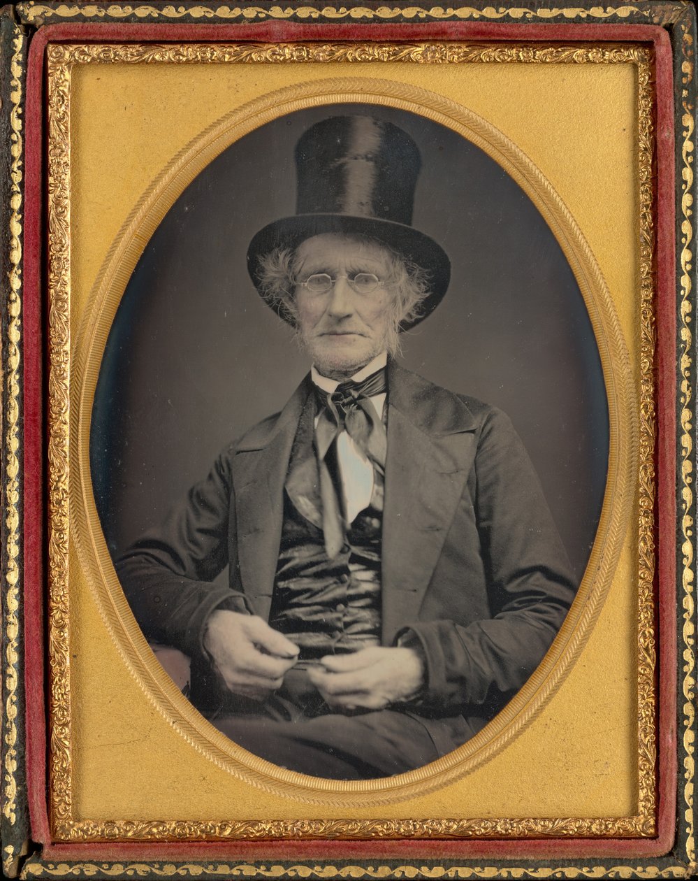 Porträt eines Mannes, ca. 1850 von American Photographer