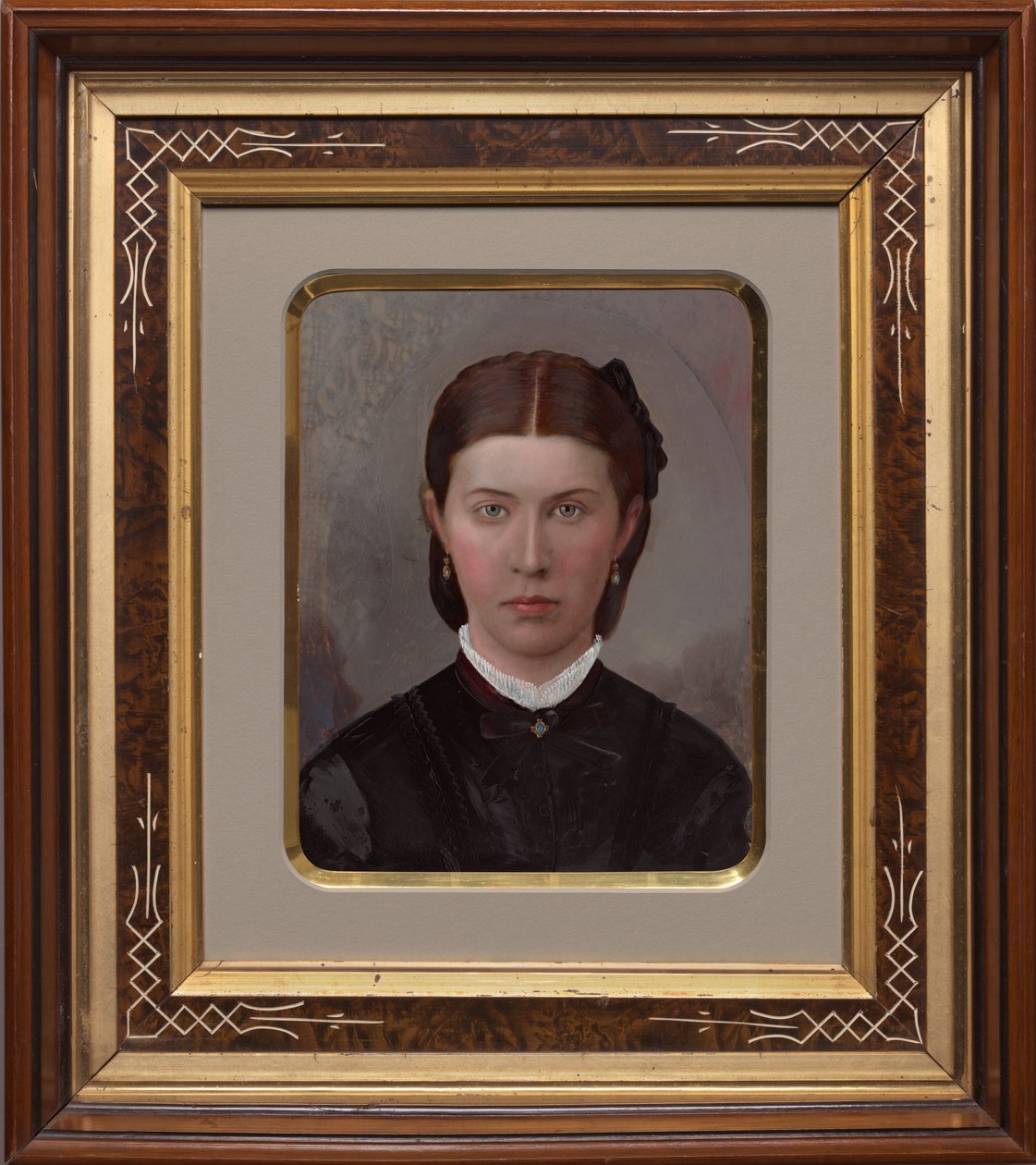Porträt einer Frau, 1870-1880 von American Photographer