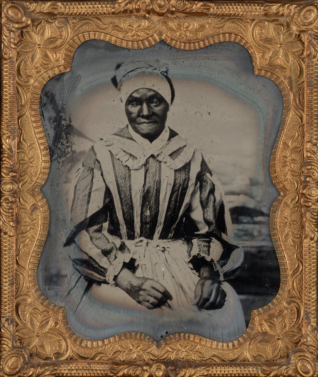 Porträt einer Frau, ca. 1860 von American Photographer
