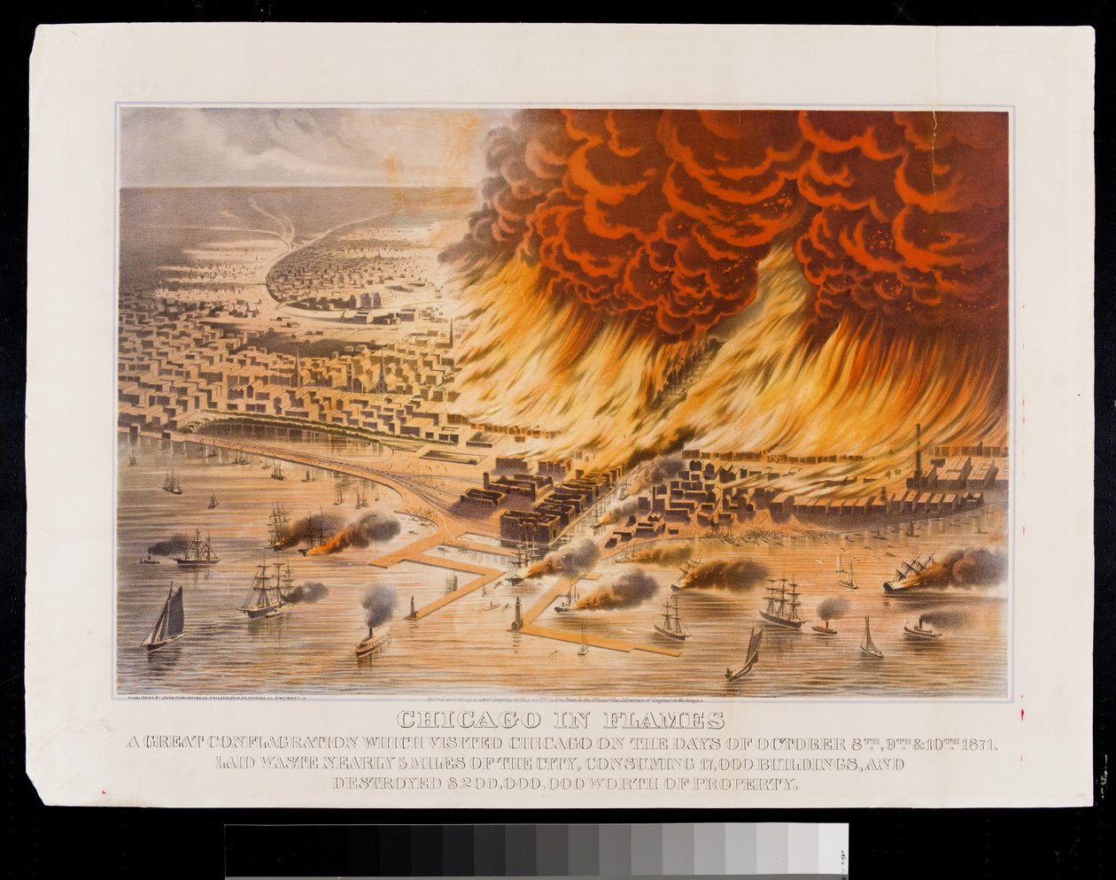 Chicago in Flammen von American School
