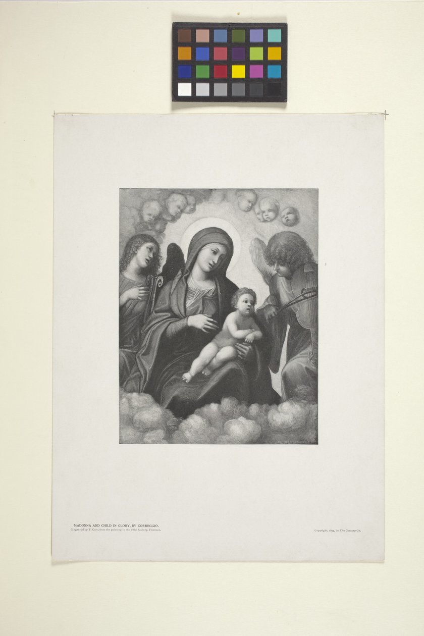 Madonna und Kind in Herrlichkeit von American School