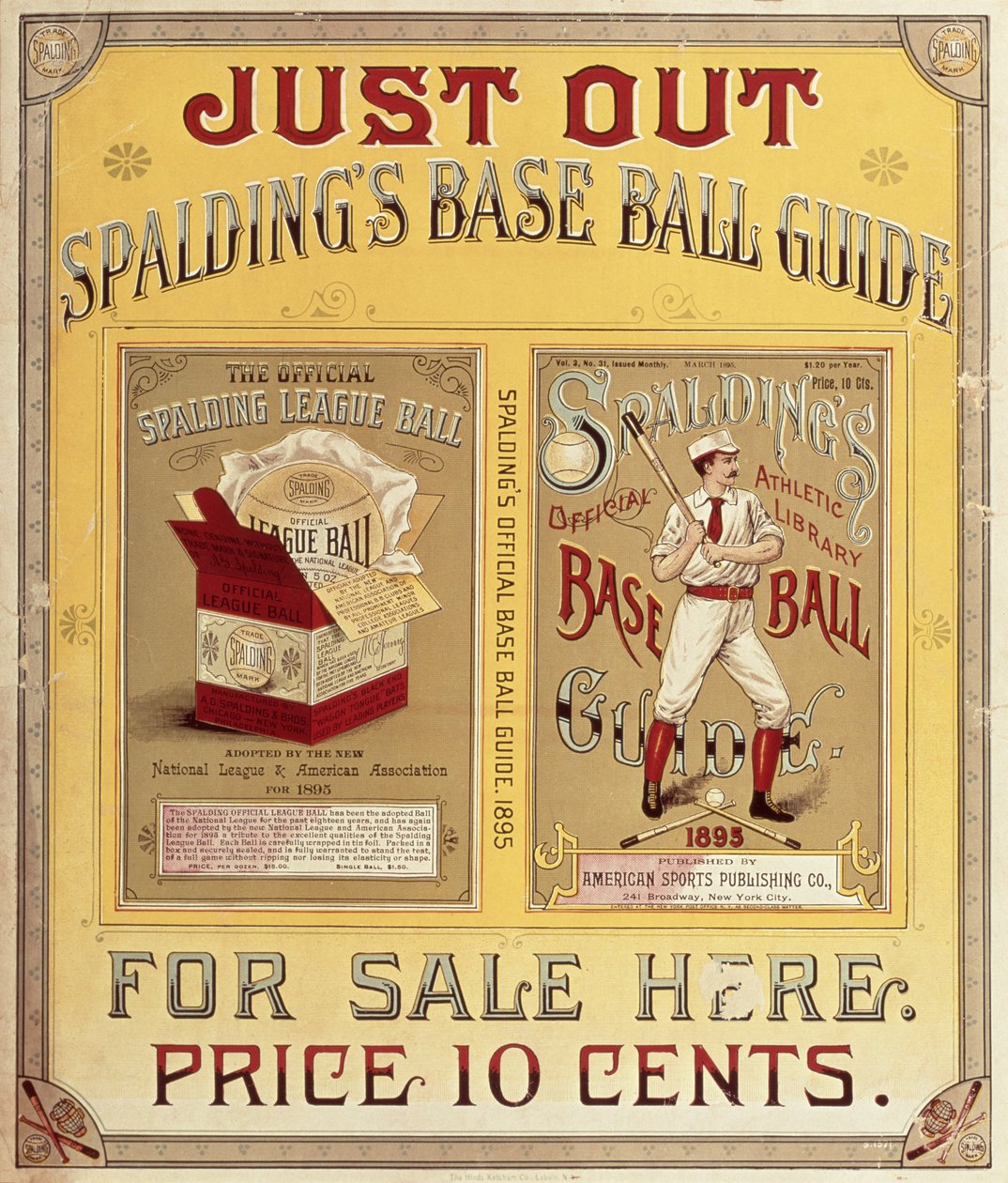 Spaldings Baseball Guide, 1895 von American School