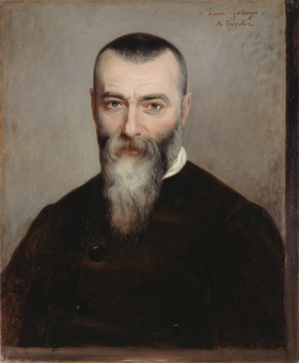 Porträt von Alphonse Karr 1808-1890, 1865 von Amélie Burdin