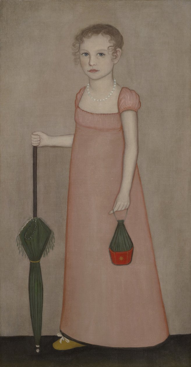 Porträt von Harriet Campbell, ca. 1815 von Ammi Phillips