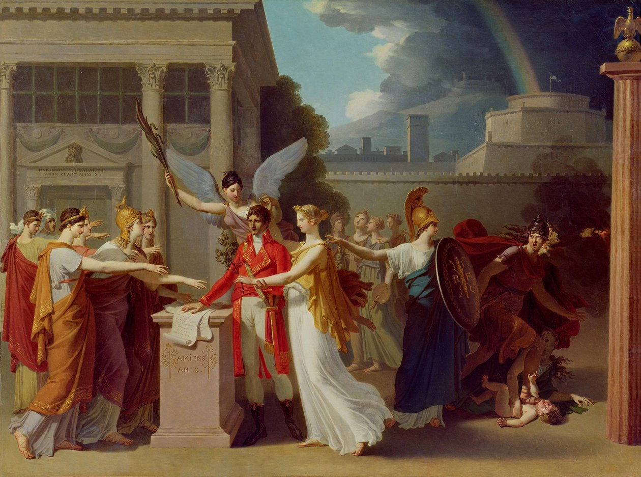 Der Frieden von Amiens, 25. März 1802 von Anatole Devosge