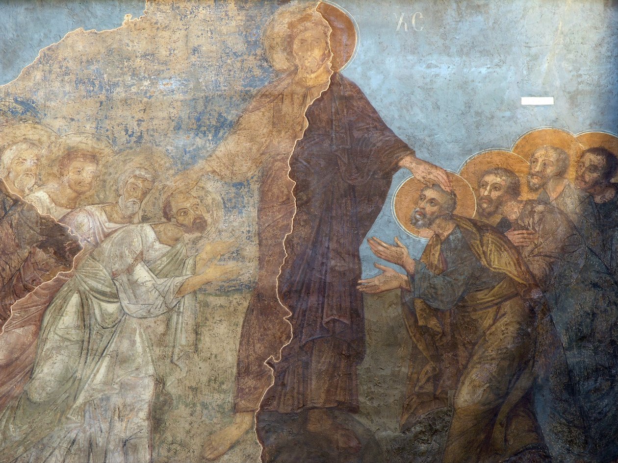 Pfingsten von Ancient Russian frescos