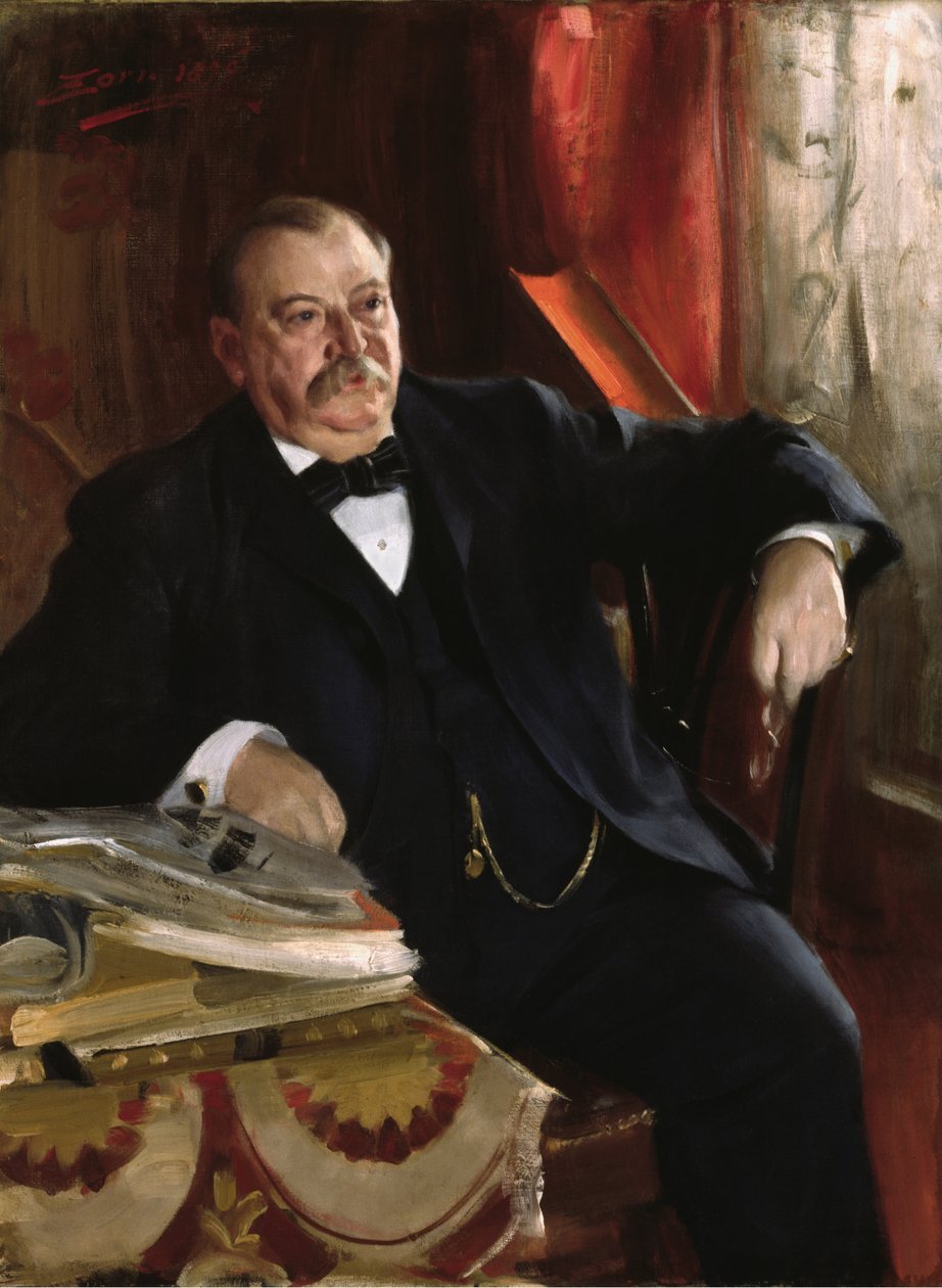 Grover Cleveland von Anders Leonard Zorn