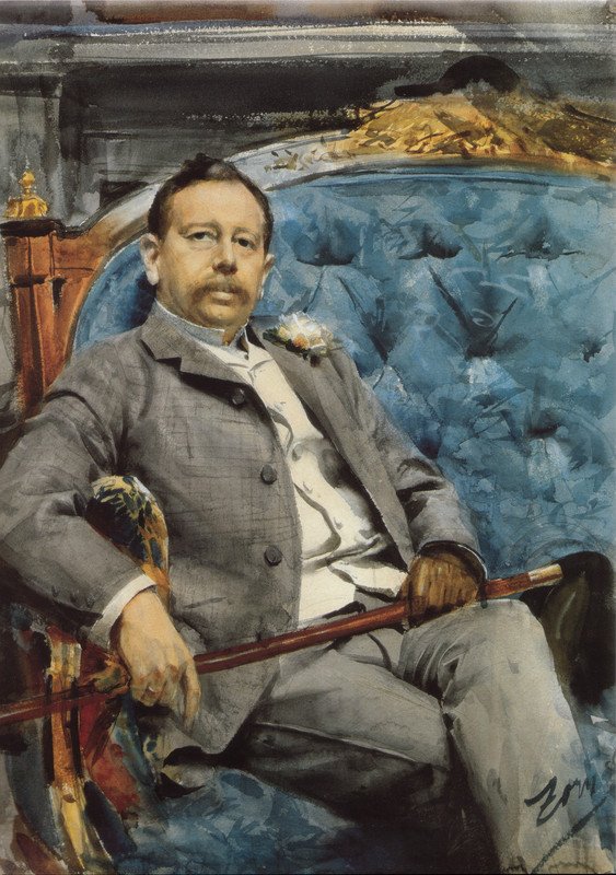 Jean Burney von Anders Leonard Zorn