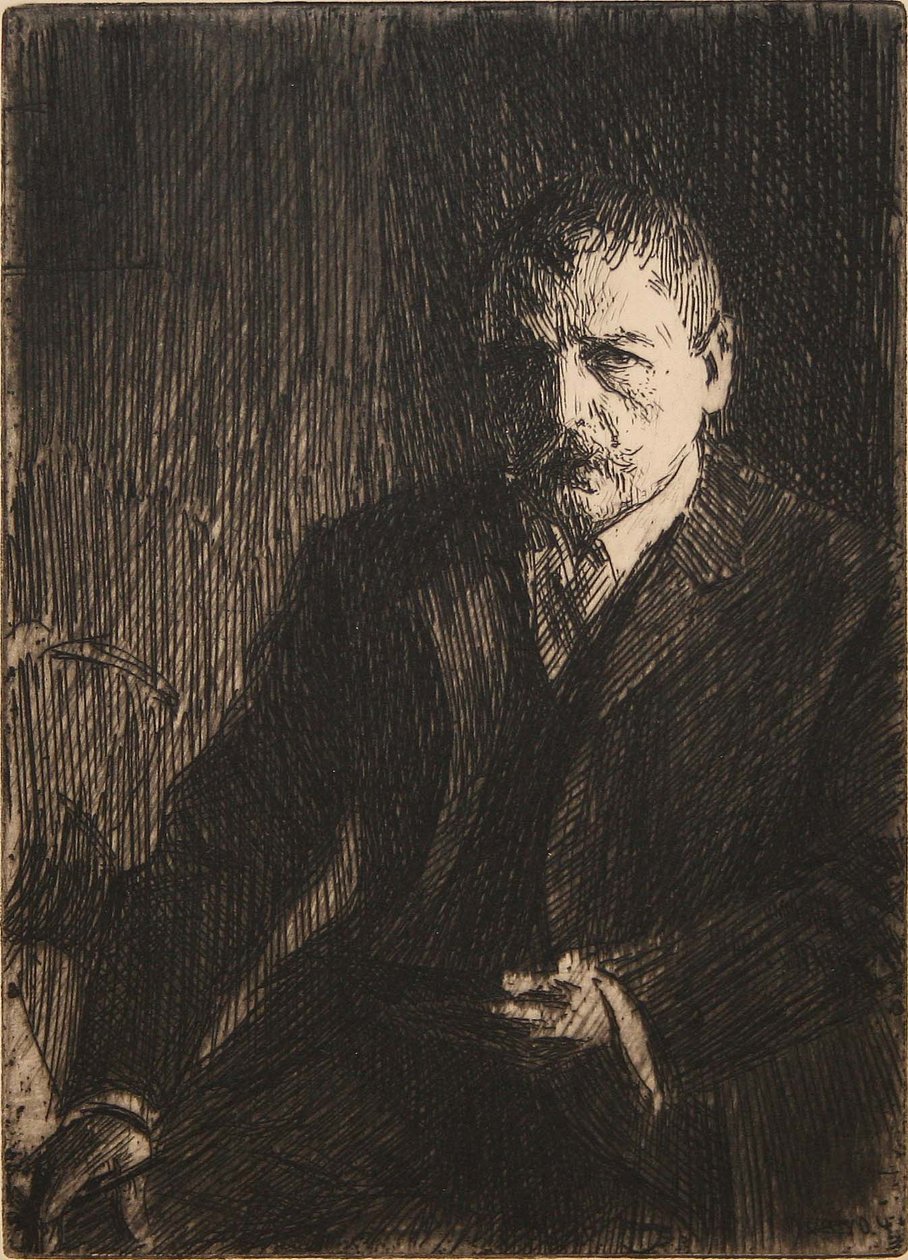 Selbstporträt von Anders Leonard Zorn