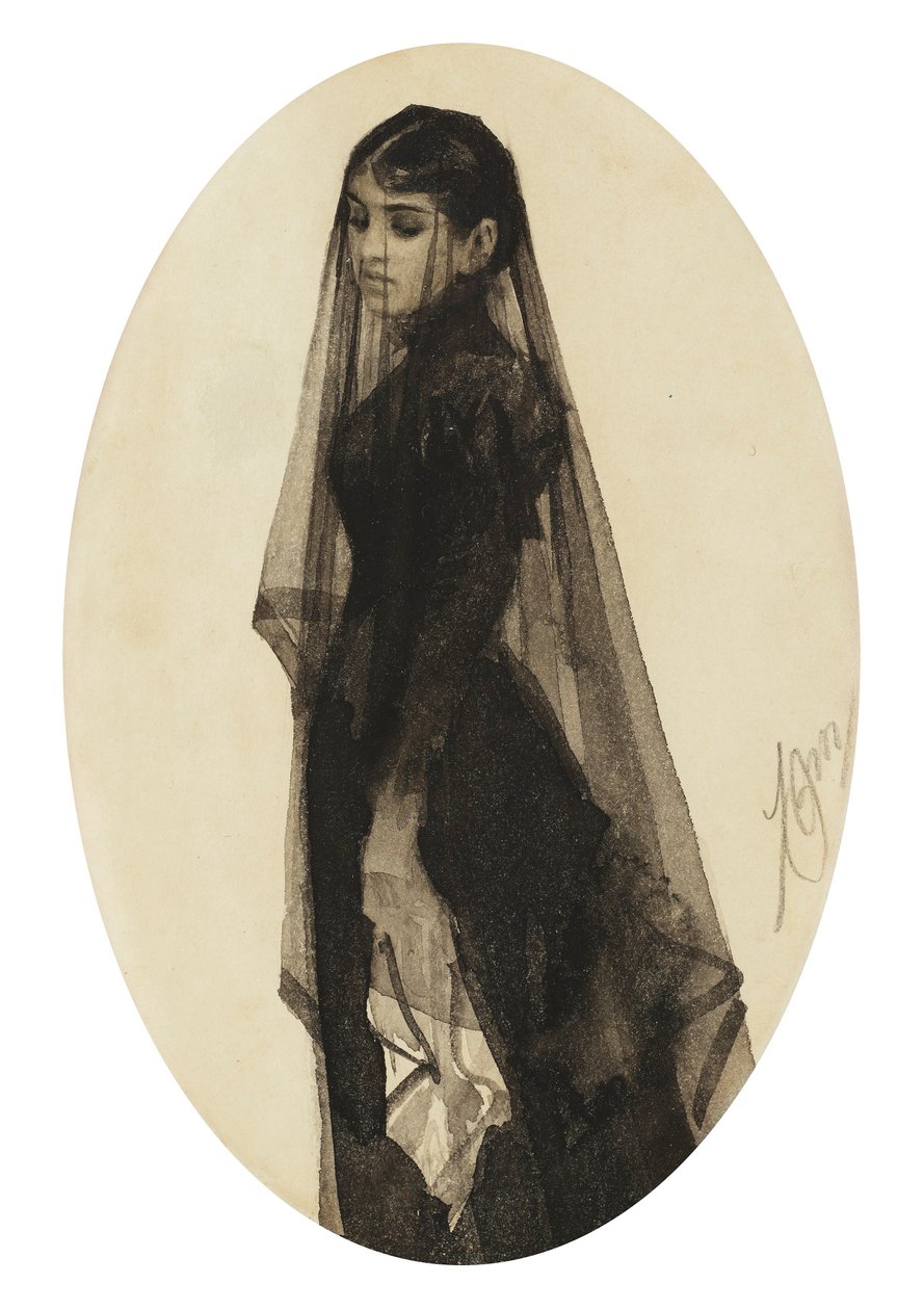 Die Witwe von Anders Leonard Zorn