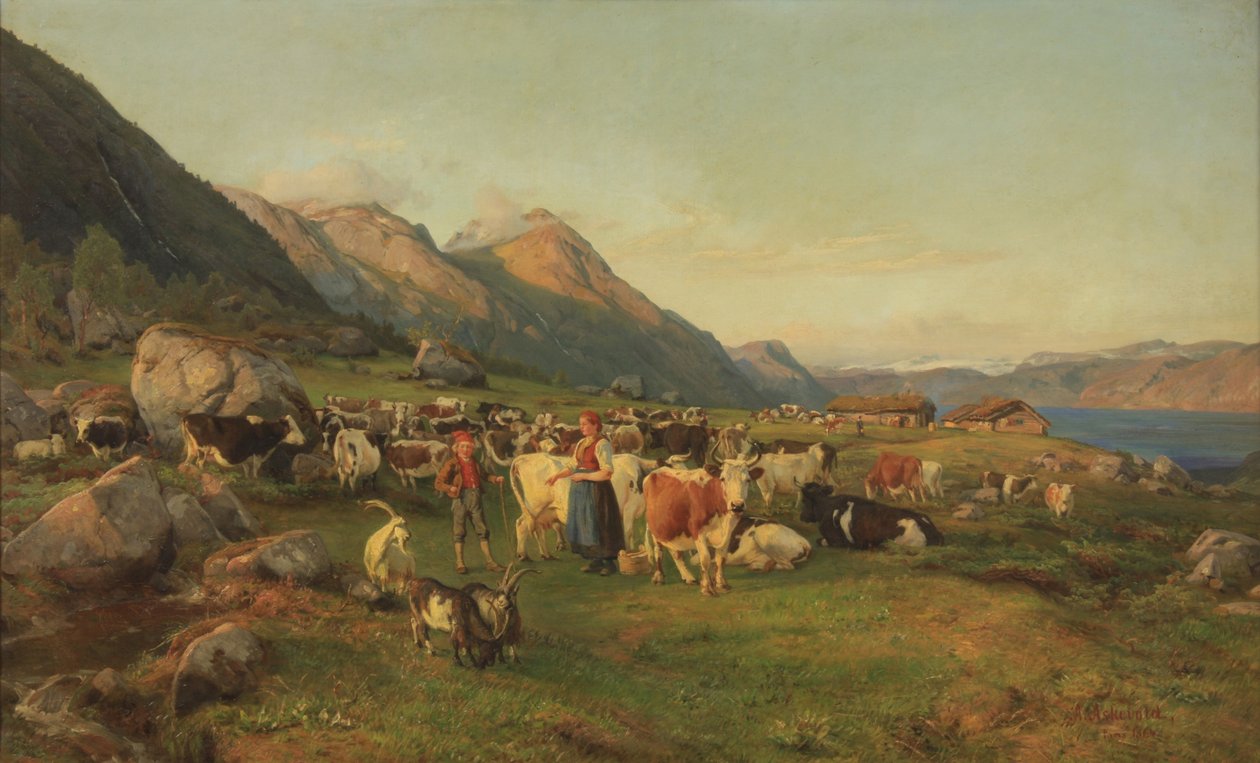 Hochgebirgsbild von Anders Askevold