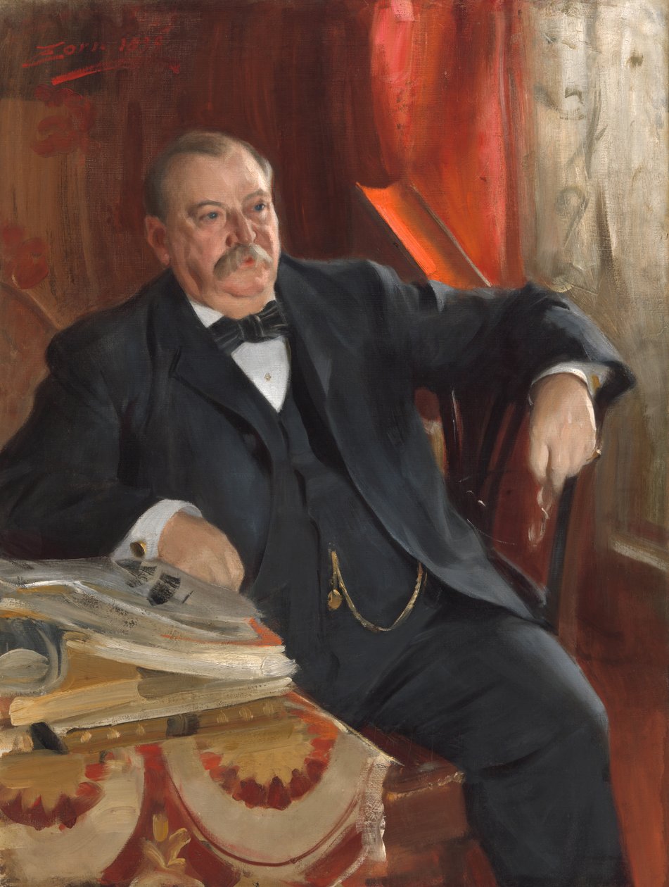 Grover Cleveland von Anders Leonard Zorn