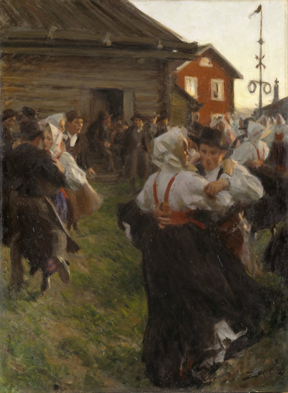 Mittsommer Tanz von Anders Leonard Zorn