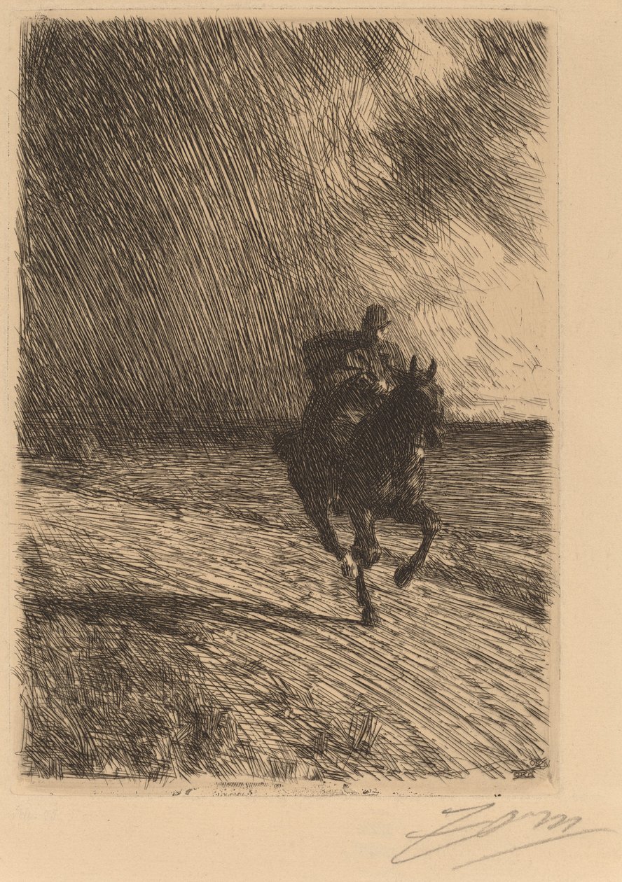 Sturm von Anders Leonard Zorn